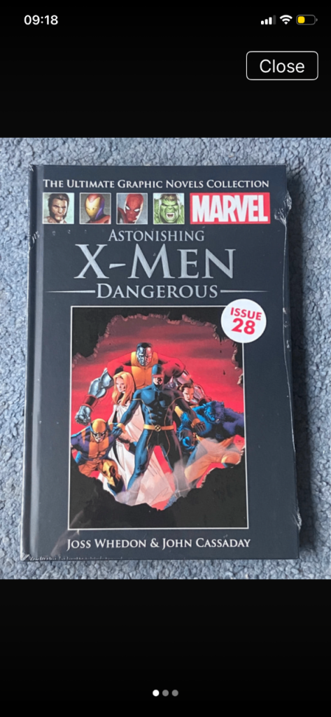 New sealed Marvel Graphic Novel X-Men