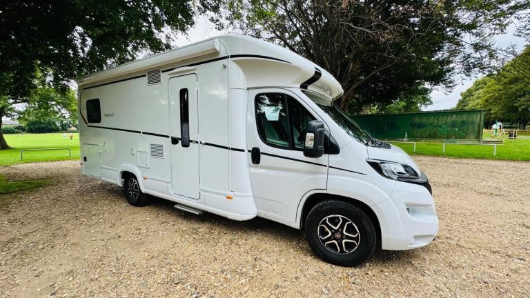 2024 Dethleffs Trend T7057 EB Automatic 4 berth Motorhome with low twin beds