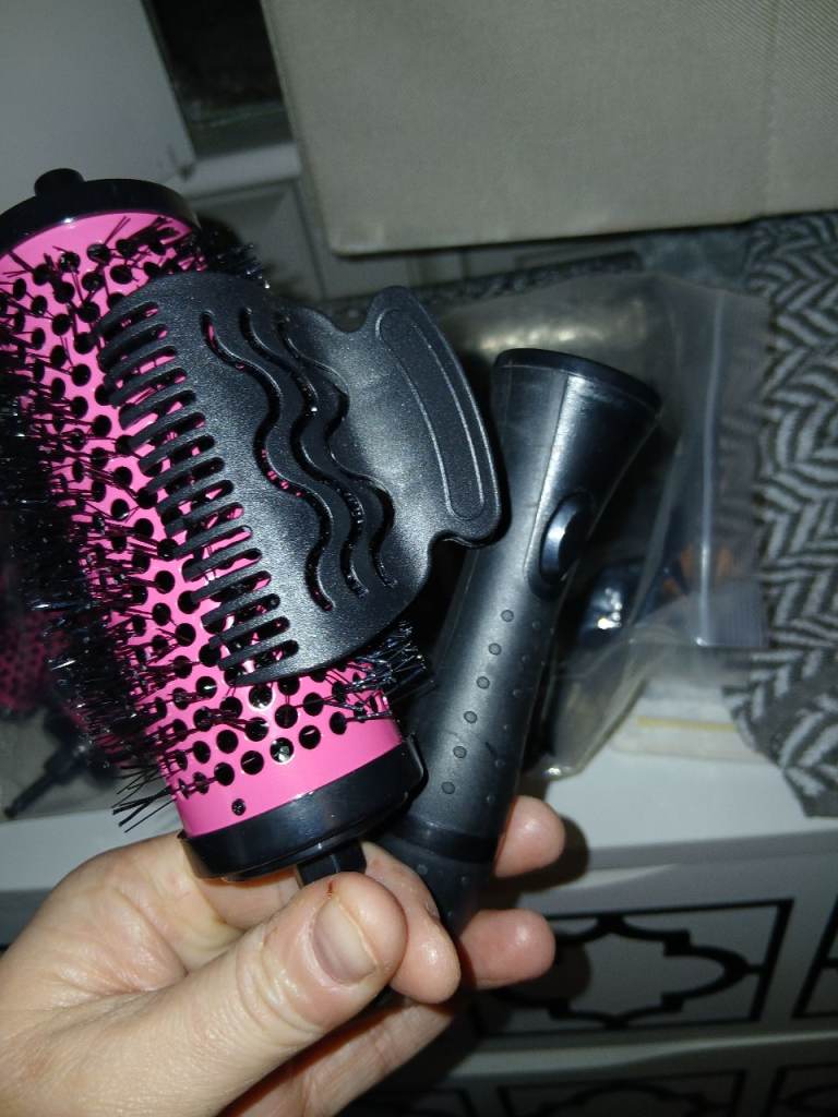 Hair curler brushes 