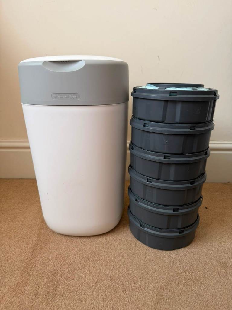 Brand New Tommee Tippee Nappy Bin + 11 Refills