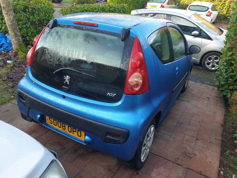 PEUGEOT 107 1 LITRE...80K