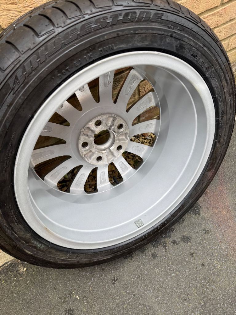 Vauxhall alloy and 18” tyre