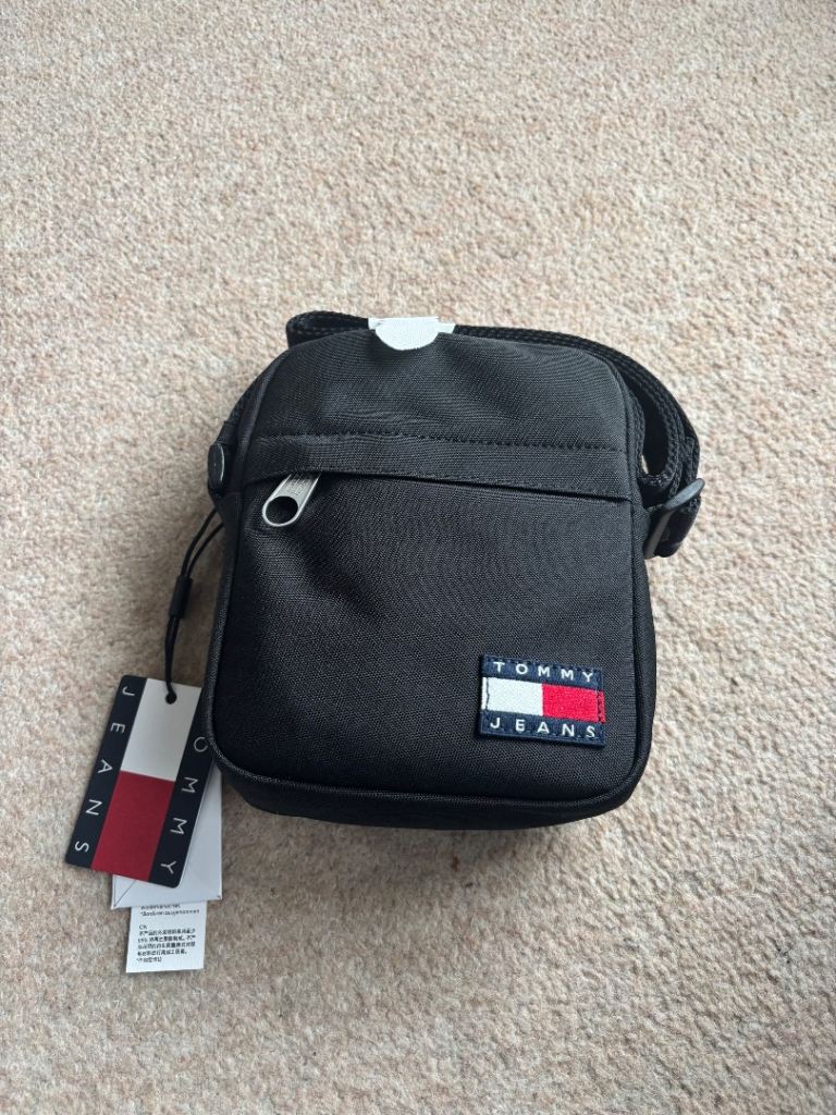 Tommy Jeans Black Crossbody Bag - Brand New
