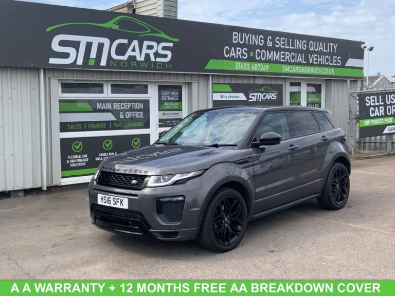 2016 Land Rover Range Rover Evoque 2.0 TD4 HSE Dynamic SUV 5dr Diesel Auto 4WD Euro 6 (s/s) (180 ...