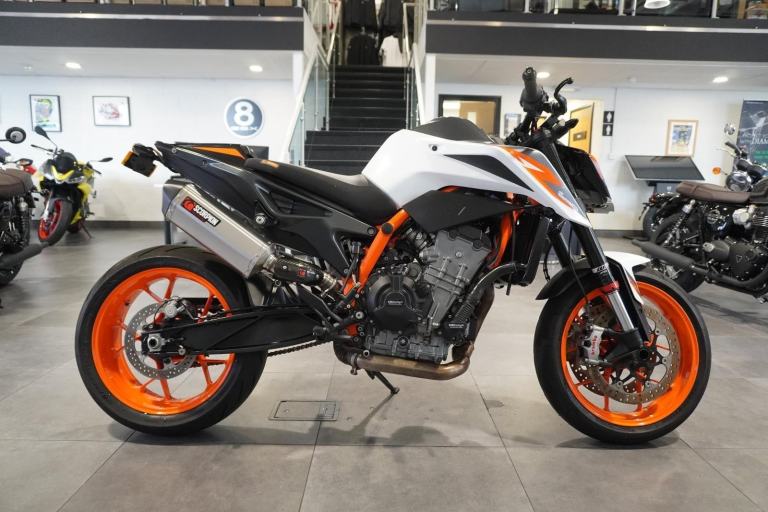 KTM 890 Duke R, 2020, White with just 7555miles Only £5495