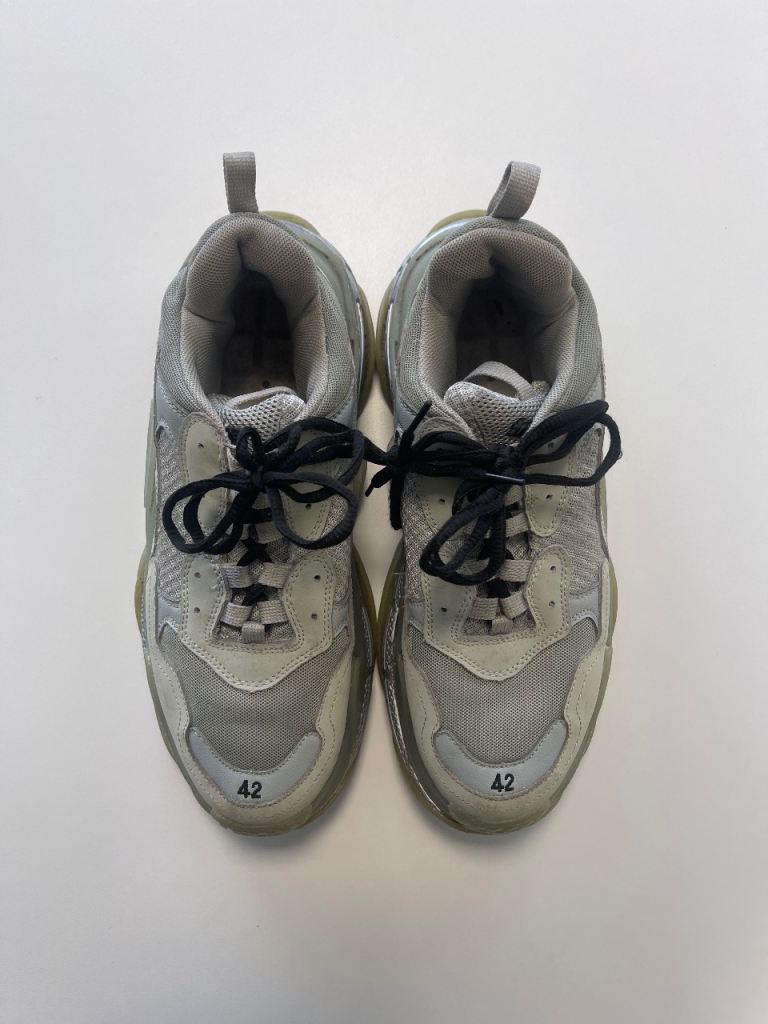 Balenciaga Triple S light grey luxury Luxury Fashion Designer Footwear