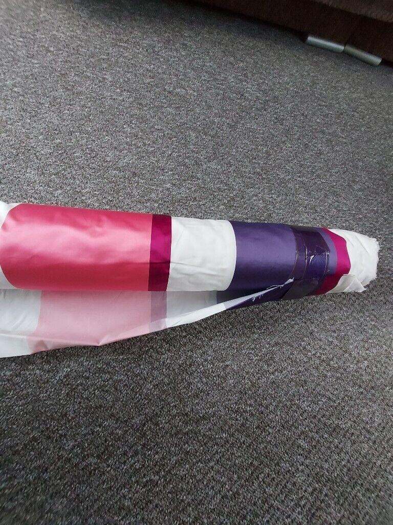 Fabric  Good Quality  Fabric  Navy Pink Multi Colour New 