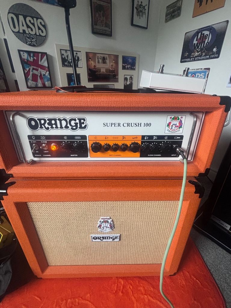 Orange super crush 100 head and orange ppc112 head
