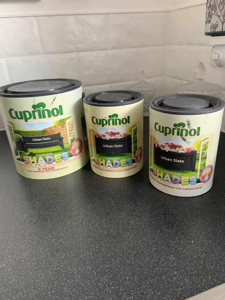 4.5 Litres Cuprinol Garden Shades ( Urban Slate)