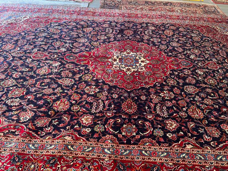 Brand new blue keshan 315x455cm