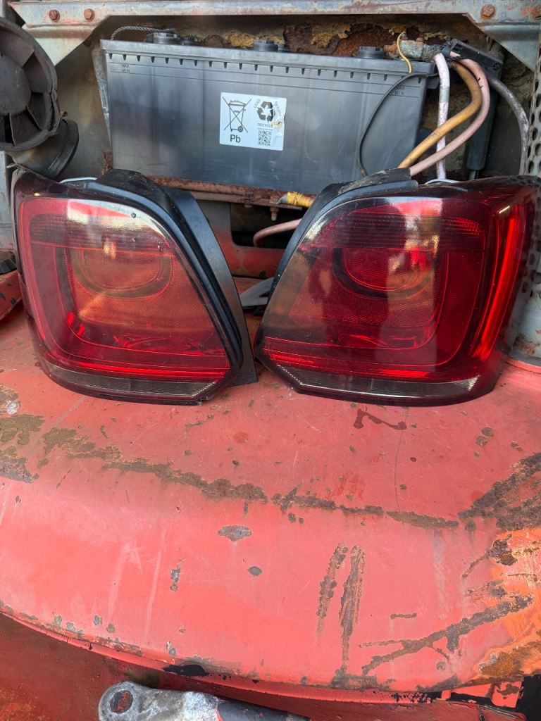 Vw Polo Tail Lights Tinted 09 - 15 