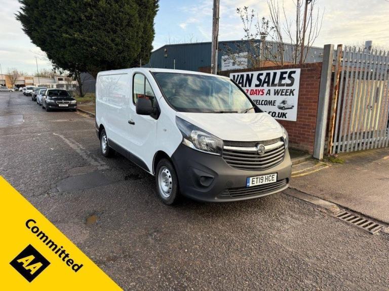 2019 19 VAUXHALL VIVARO 1.6 CDTI 2700 PANEL VAN 5DR DIESEL MANUAL L1 H1 EURO 6 (