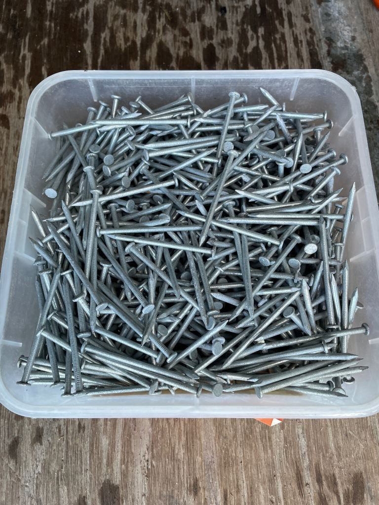 70mm Galvanised Wire Nails x 8kg