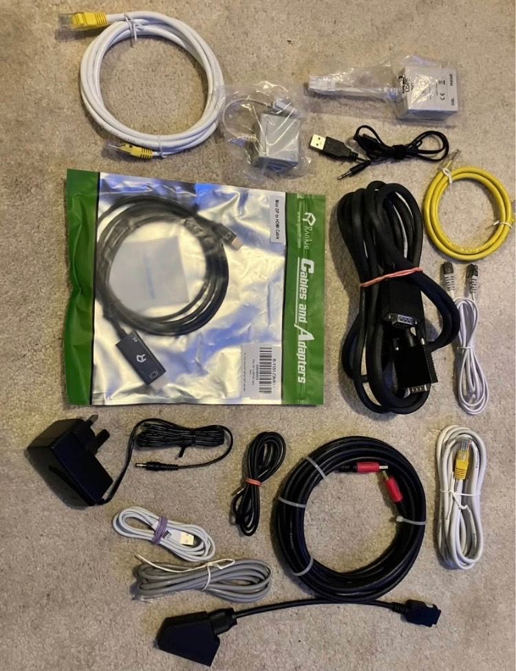 Selection of cables 