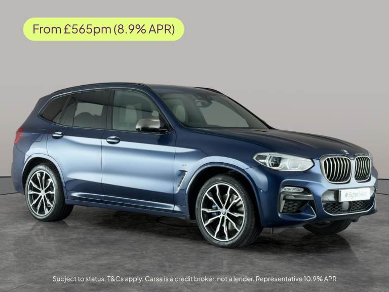 2018 BMW X3 3.0 M40i GPF SUV 5dr Petrol Auto xDrive Euro 6 (s/s) (354 ps) - COMFORT PAC Suv Petro...