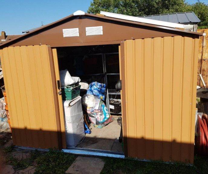 Heavy-Duty Metal Garden Sheds – Durable Secure & Weather Resistant - 9x6 Feet