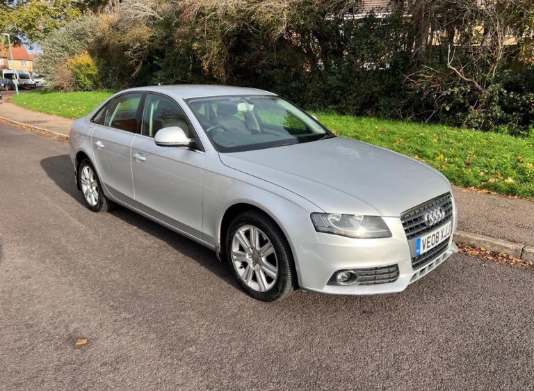 Audi, A4, Saloon, 2008, Manual, 1968 (cc), 4 doors