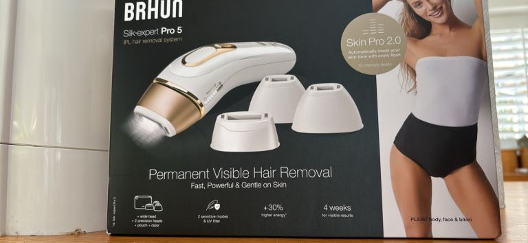 Braun  permanent hair removal 