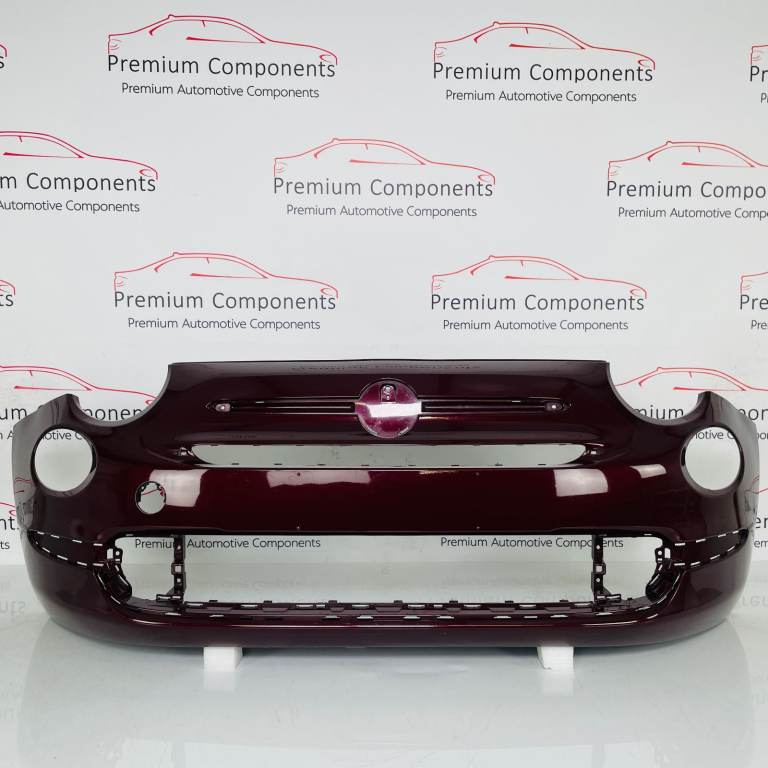 Fiat 500 Lounge 312 Front Bumper Facelift Genuine Red | 2016–2021 AU13