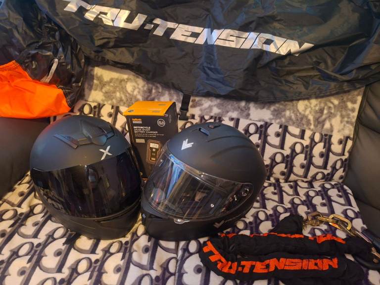 Motorbike helmet bundle