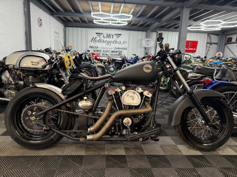 1984 Harley-Davidson 1000cc Iron Head bobber custom, electric start, stunning 