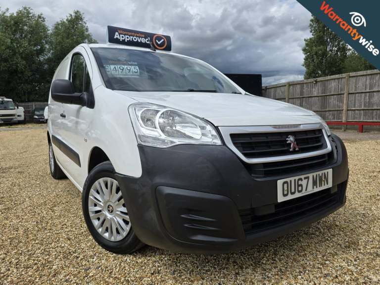 2017 Peugeot Partner 1.6 BlueHDi 854 Professional Panel Van 5dr Diesel Manual L1 (112 g/km, 97.6 ...