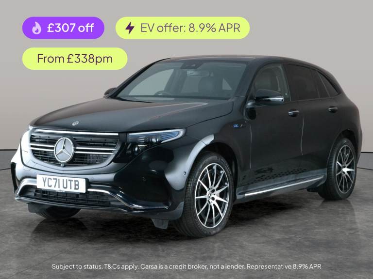 2022 Mercedes-Benz EQC EQC 400 80kWh AMG Line SUV 5dr Electric Auto 4MATIC (408 ps) - HEATED LEAT...