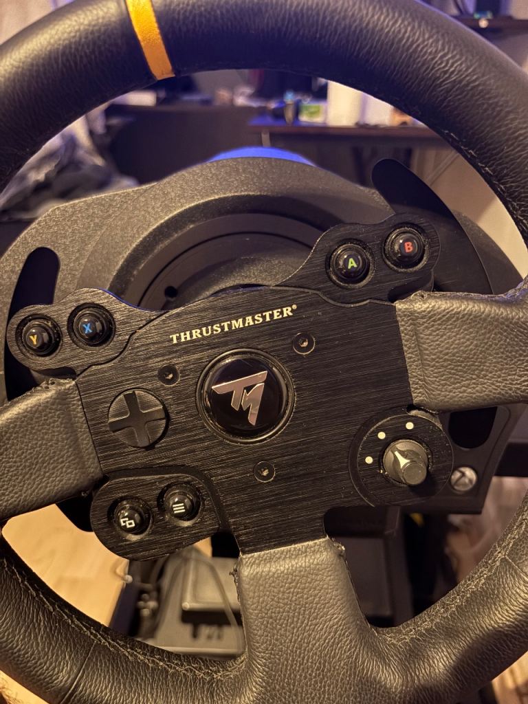 Thrustmaster tx Wheel with GT Omega Cockpit