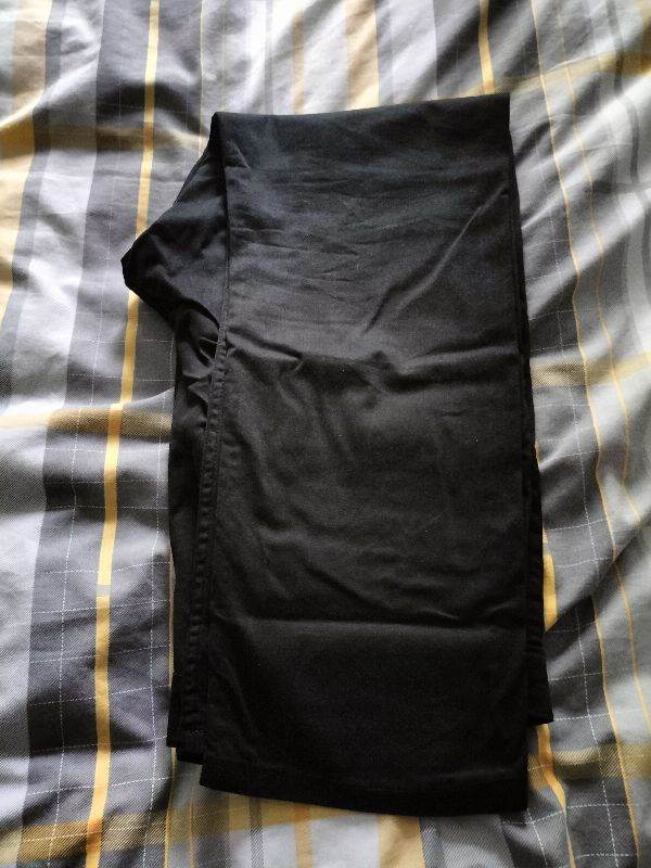 Mens black chinos 