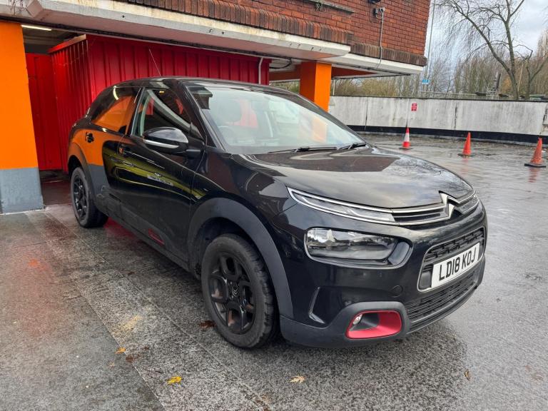 2018 18 CITROEN C4 CACTUS 1.2 FEEL EDITION PURETECH MANUAL EURO 6 BLACK 