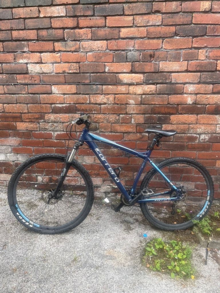Carrera Mountain Bike – Blue, Good Condition