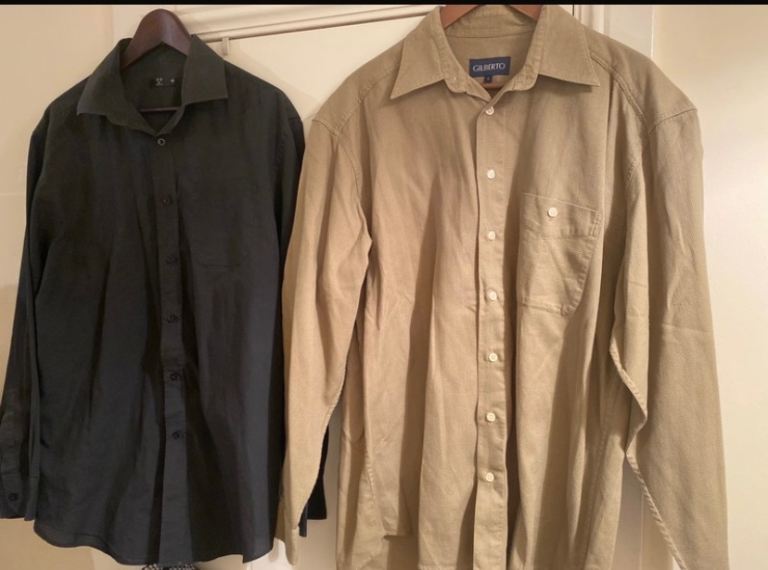 Clothes bundle shirts buttons down long sleeves size 42R / 16.5 / L