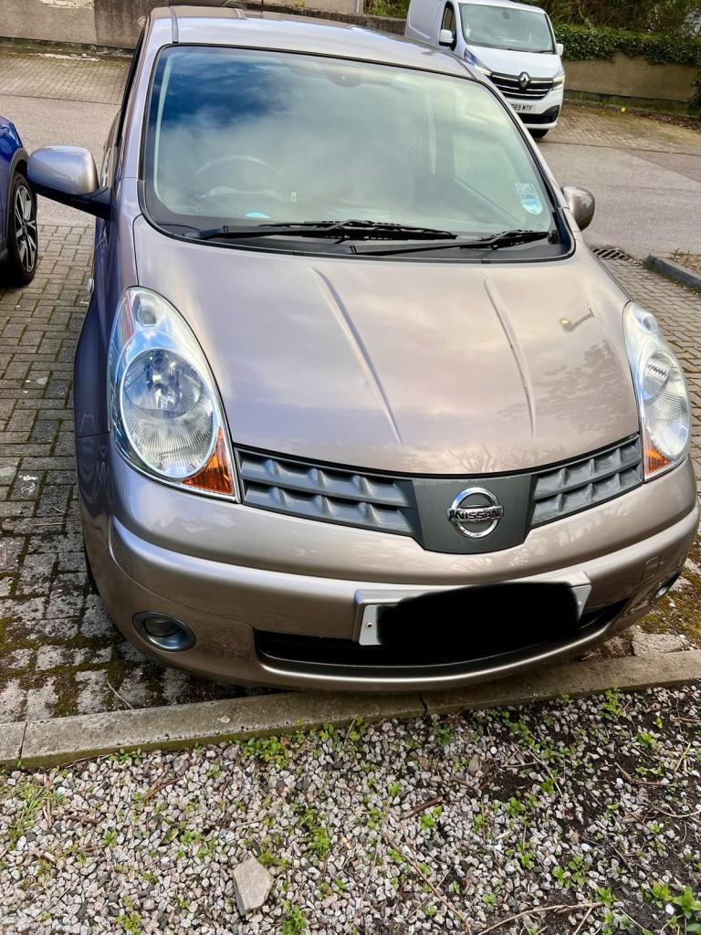 ULEZ Automatic Nissan Note 2008 with 12 months MOT (registration number SH08 PZO)