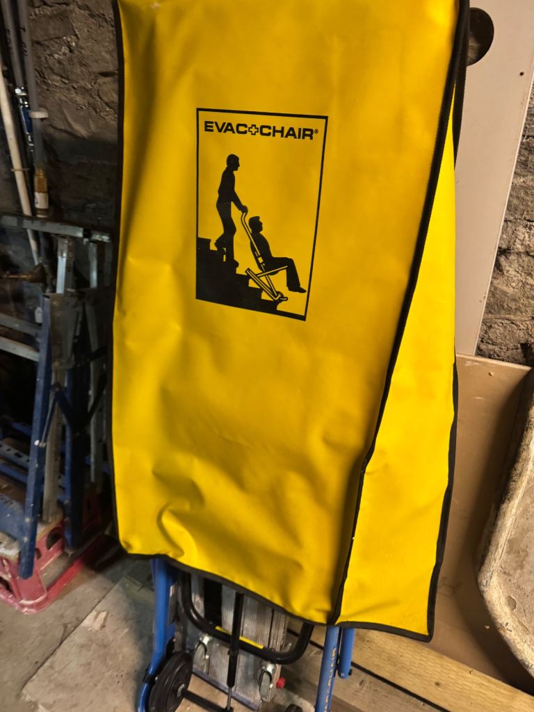 Evacuation stair chair 