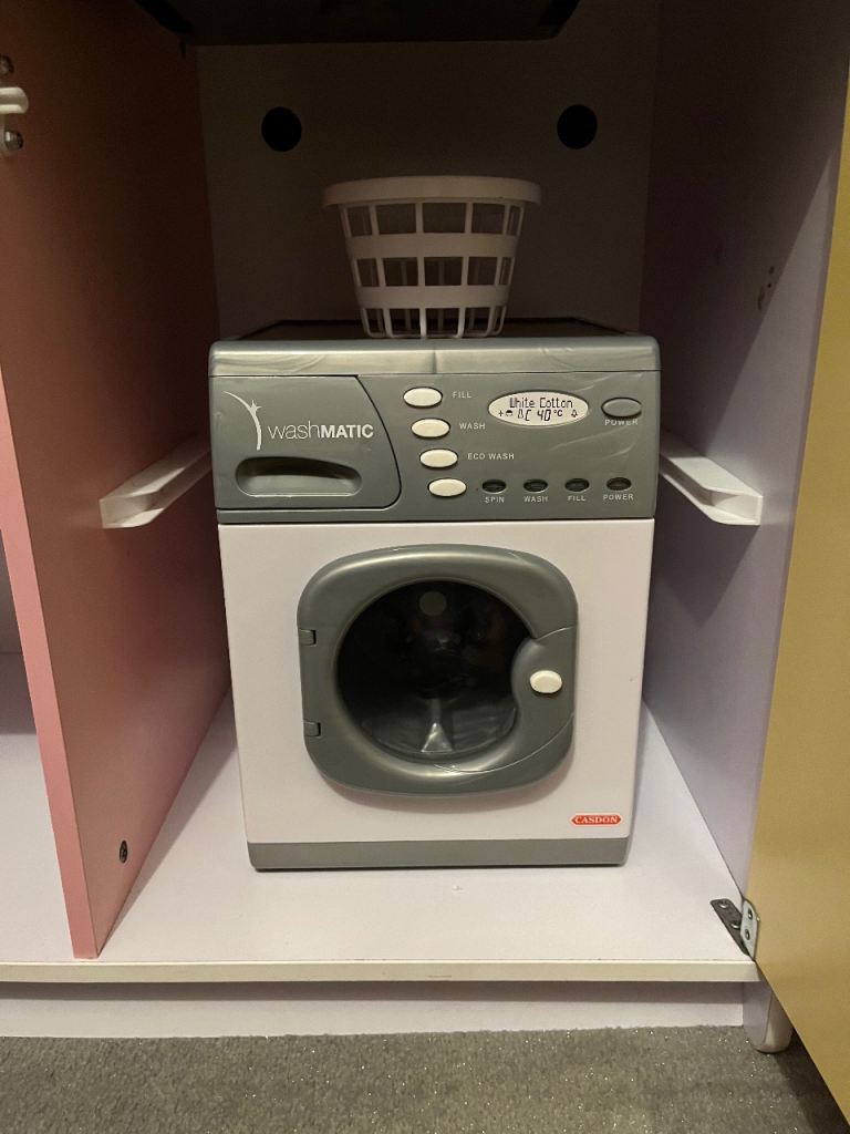 Large wooden toy kitchen