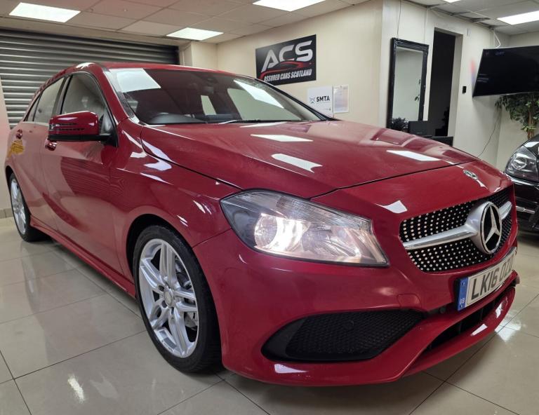 MERCEDES-BENZ A CLASS 1.5 A180d AMG Line Red Manual WARRANTY 12 MONTHS MOT