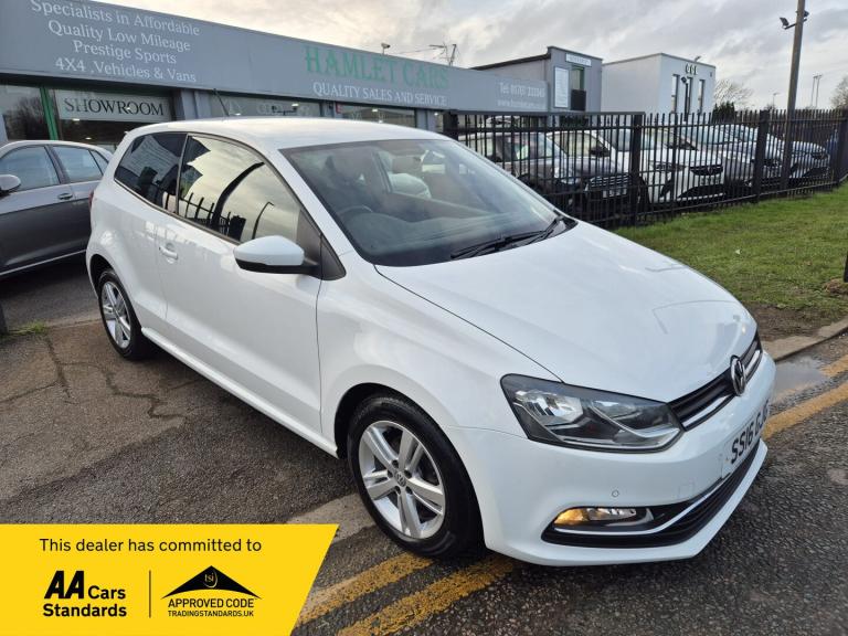 2016 Volkswagen Polo 1.2 TSI BlueMotion Tech Match Hatchback 3dr Petrol Manual