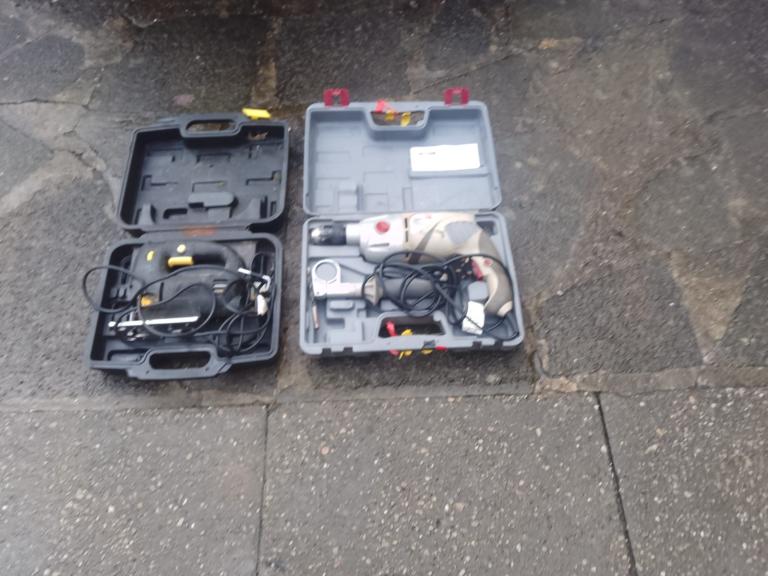 Drill and jigsaw