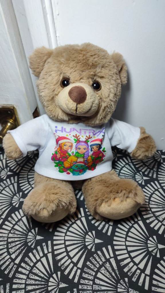 K-pop Demon Hunters Huntrix plush Teddy bear 