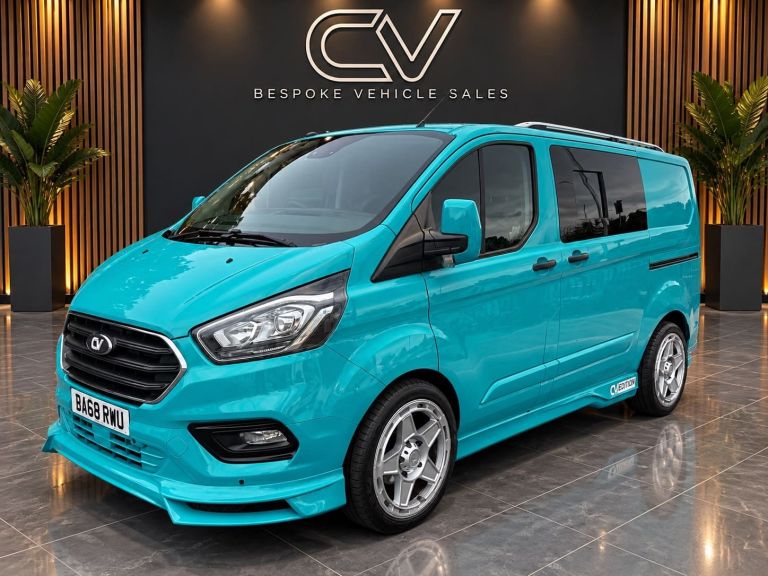 2019 Ford Transit Custom 2.0 AUTO DOUBLE CAB 130ps CV EDITION SPORTS ''One Off build RARE'' PANEL...