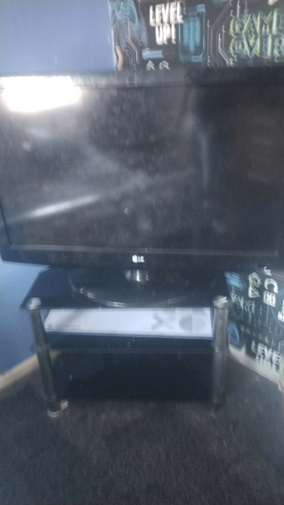 LG Tv and telly stand 