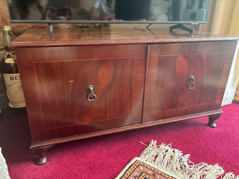 Wooden TV Unit / Sideboard – Good Condition