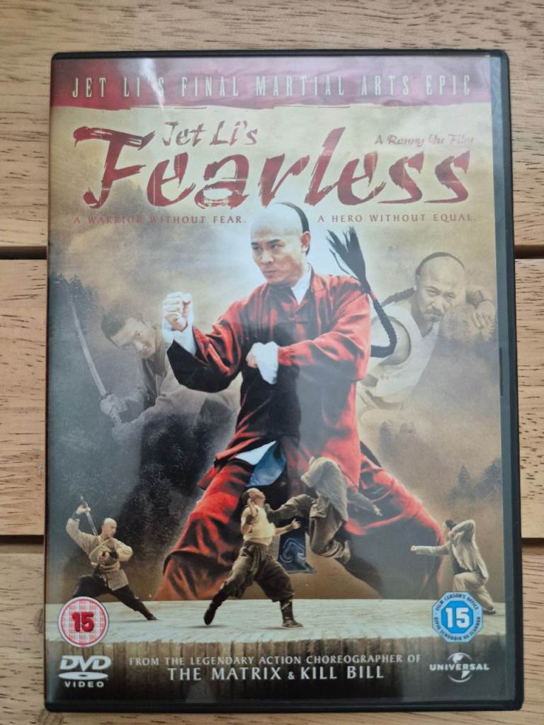 Fearless - Jet Li (DVD, 2006)