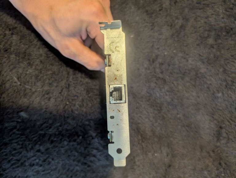 Vintage PC Parallel Tasking Network card