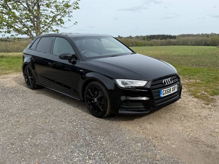 2018 Audi A3 1.0 TFSI 30 Black Edition Sportback 5dr Petrol Manual Euro 6 (s/s) (116 ps) Hatchbac...