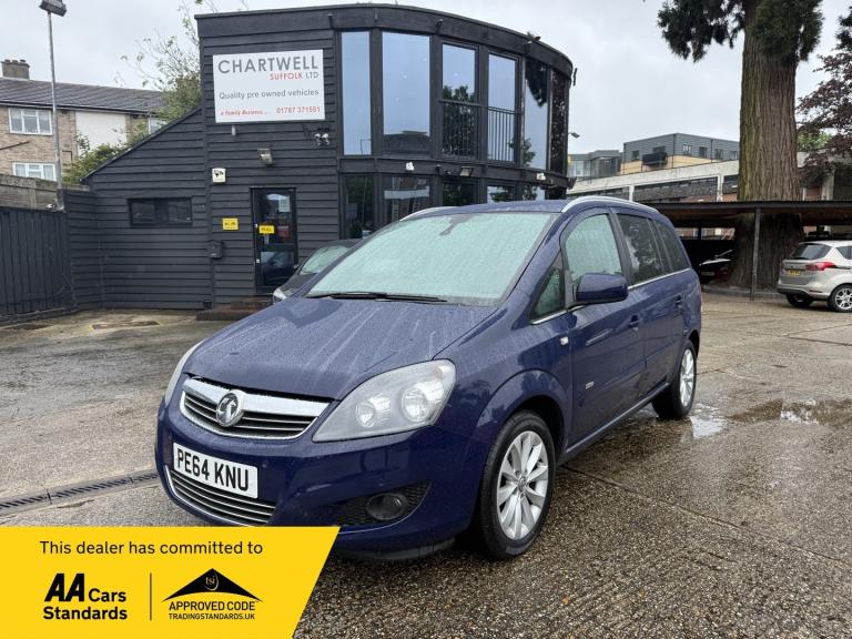 2014 Vauxhall Zafira 1.8i Design 5dr MPV Petrol Manual