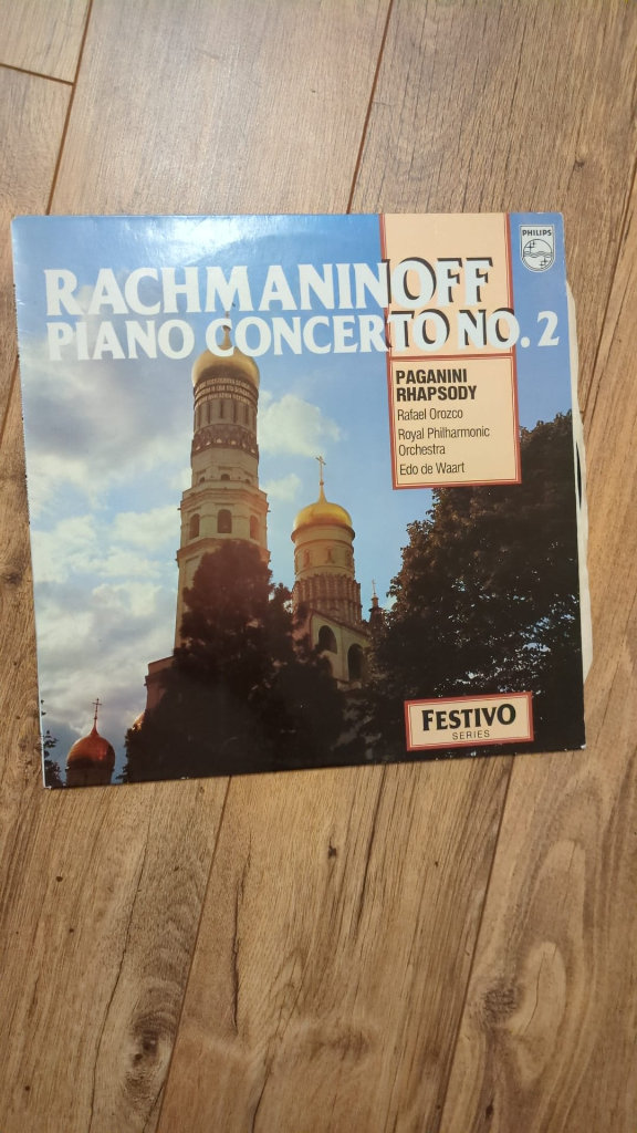 Rachmaninoff piano concerto 2 vinyl