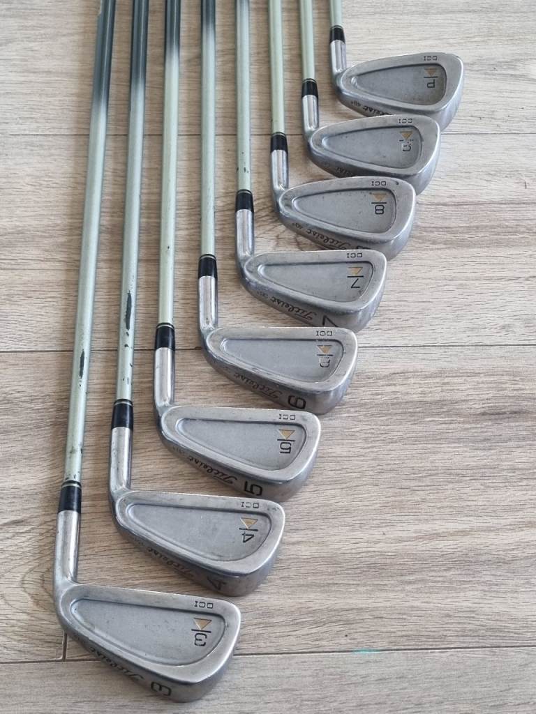 Titleist DCI Golf Iron Set 3-PW Stiff Graphite Shafts