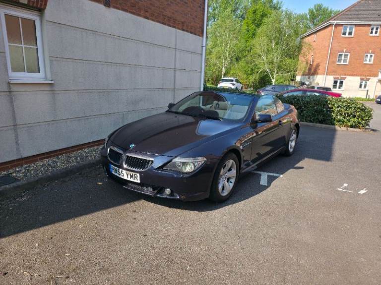 Bmw 630i convertible 2005 automatic 