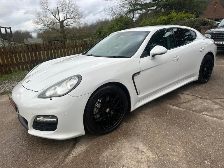 2010 Porsche Panamera 4.8 V8 4S 4dr PDK Auto White HATCHBACK Petrol Automatic